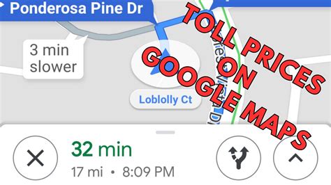 How To See Toll Pricing On Google Maps For Android And IPhone