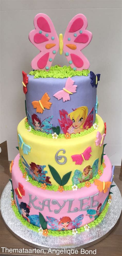 Winx Cake Made By Angelique Bond Cake How To Make Cake Desserts