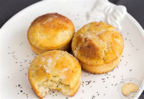 Petits gâteaux moelleux citron et pavot bleu Sucre d Orge et Pain d