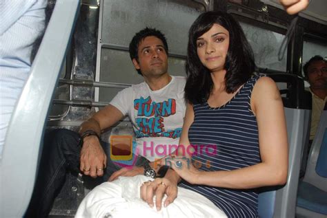 Emraan Hashmi Prachi Desai Travel By Bus To Promote Once Upon A Time