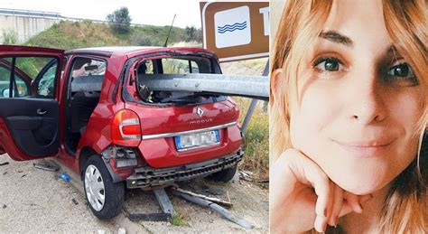 Auto Trafitta Dal Guardrail A Lecce Morta Alessandra Musolino 28 Anni