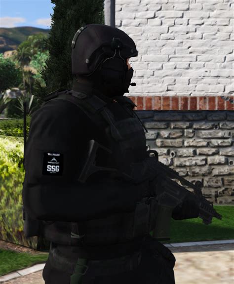 British Police Tactical Firearms Officer Uk Swat Gta5