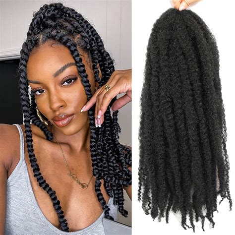 Buy Packs Marley Twist Braiding Hair Inch Hair Crochet Braids Long