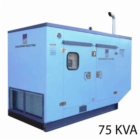 75 Kva Kirloskar Bliss Diesel Generator At Rs 430000piece Kirloskar