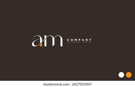 Alphabet Letters Initials Monogram Logo Ma Stock Vector Royalty Free