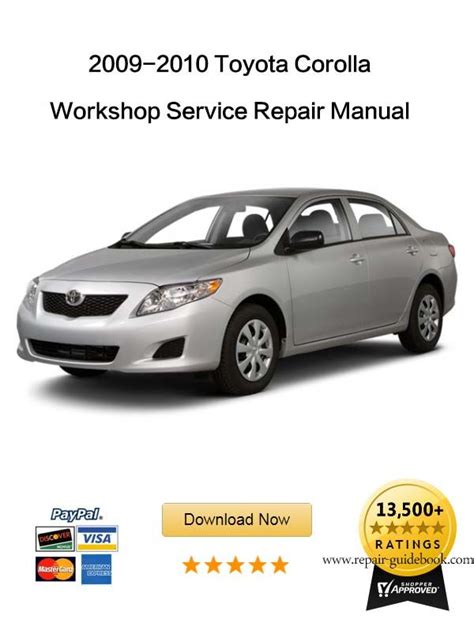 Toyota Corolla Maintenance Schedule Manual