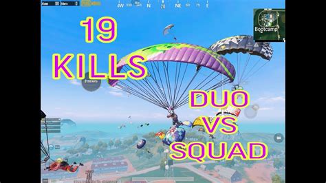 Duo Vs Squad 19 Kills Pubg Mobile Youtube