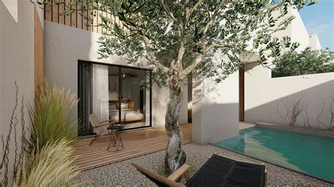 Hotel complex in an olive garden by iraisynn attinom - Architizer