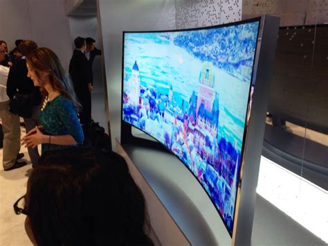 Curved TVs At CES - Business Insider