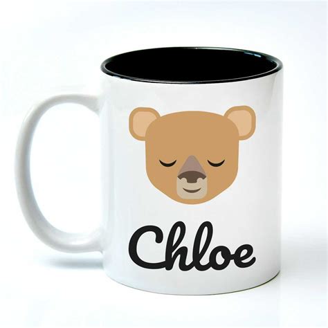 Taza personalizada nombres niños león cachorro Regala Original