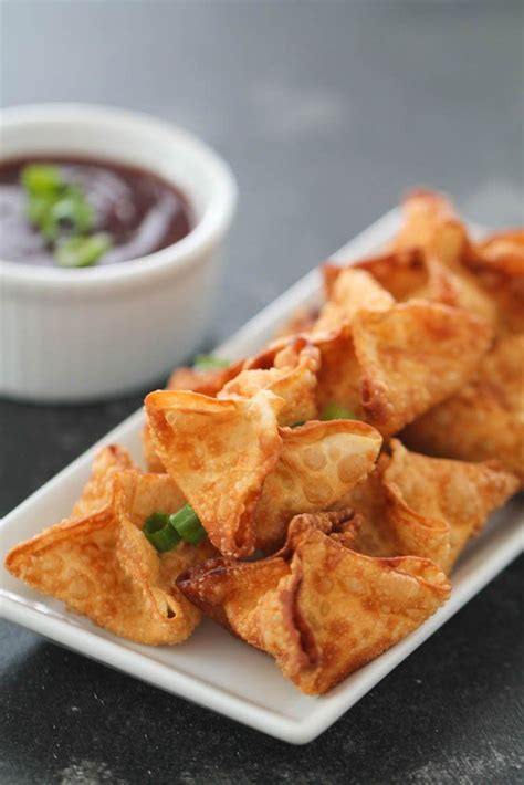 Cream Cheese Wontons Recipe Cream Cheese Wontons Homemade Chinese