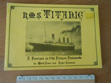 White Star Line Rms Titanic A Portrait In Old Picture Postcards By M