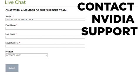 HOW TO CONTACT NVIDIA SUPPORT TO FIX YOUR ISSUES YouTube