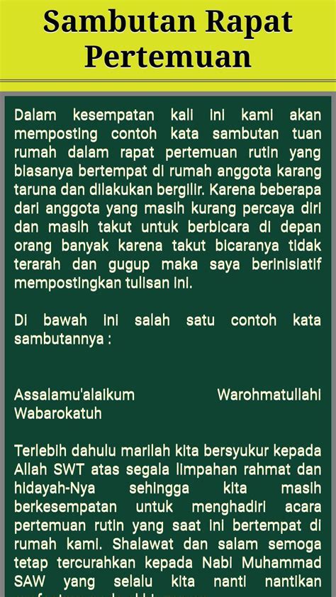 Kumpulan Contoh Kata Sambutan Tuan Rumah Acara Resepsi Pernikahan