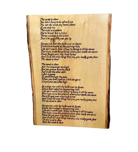 Song Lyrics Wood Burning Favourite Song Framed Song Custom Etsy