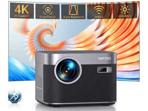 Auto Focus Keystone Toptro X Android Tv Projector With Wifi And