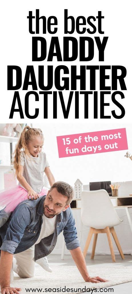 Daddy Daughter Date Ideas I Love This List Of Great Father Daughter