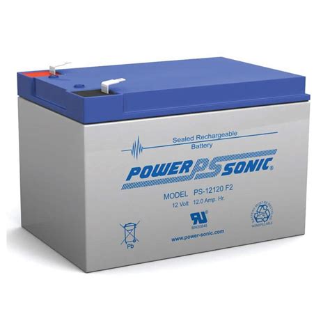 Power Sonic Volt Ah Sealed Lead Acid Sla Rechargeable Battery