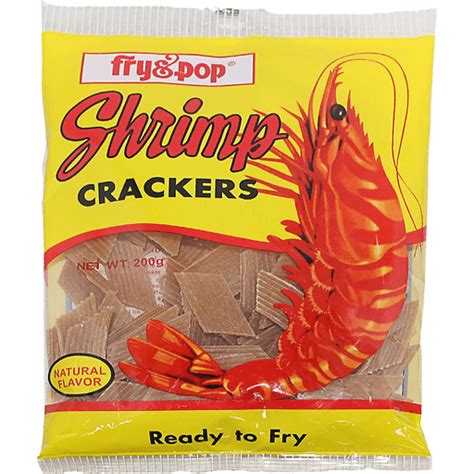 Fry And Pop Shrimp Crackers 200g Chips And Crackers Walter Mart