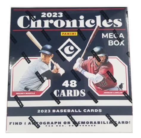 Panini Chronicles Baseball Mega Box Sports Trading Cards Box