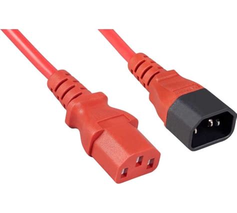 Кабель питания Cabeus монитор-компьютер IEC 320 C13 - IEC 320 C14 (3x0 ...