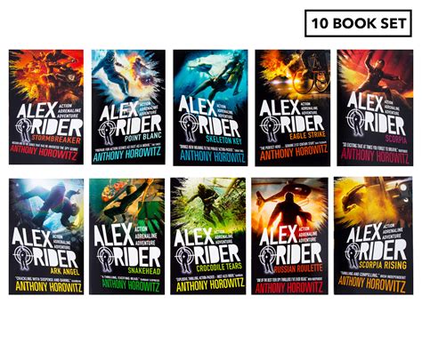 Alex Rider 10-Book Collection by Anthony Horowitz | Catch.co.nz