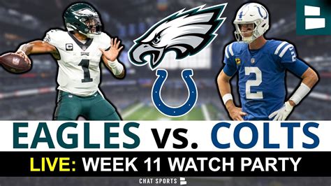 Eagles Vs Colts LIVE Streaming Scoreboard Free Play By Play