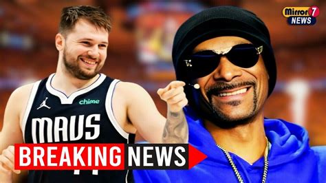 Snoop Dogg Becomes Luka DonÄ IÄ Fan After Fearless Trash Talk Youtube