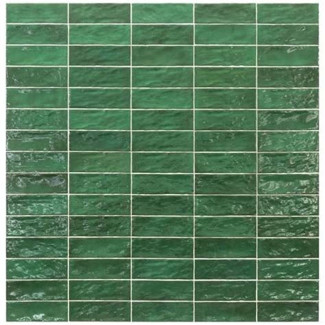 Zellige Forest Ceramic Tile In 2025 Ceramic Tiles Tile Installation