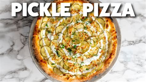 Pickle Pizza Recipe In The Gozney Roccbox Youtube