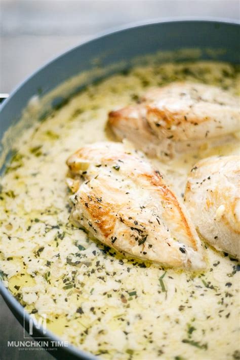 Easy Creamy Chicken Tarragon Recipe Munchkin Time