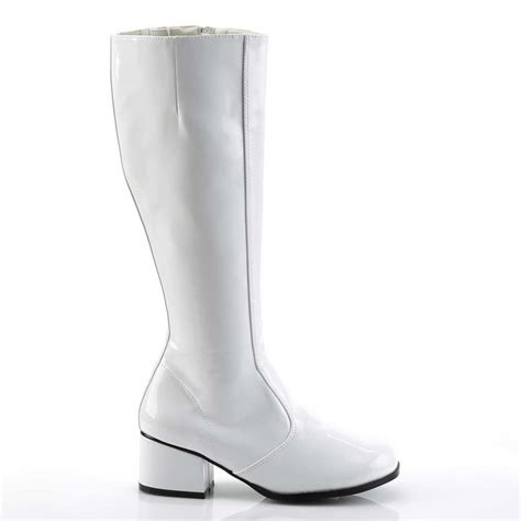 Buy 1960s White Gogo Boots In Stock