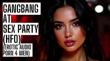 Welcome To The Sex Party Full Gangbang Erotic Audio On My Site ASMR HFO JOI Erotic Audio Men