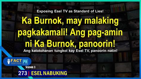 273 ESEL NABUKING Matinding BUSTED Ni KA BURNOK Sa Sarili Dahil