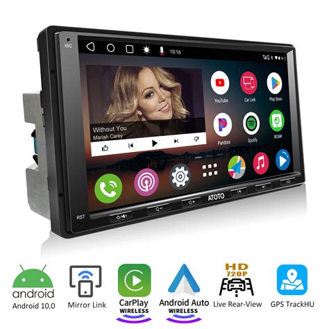 ATOTO Android Double Din Car Stereo 7inch Touchscreen Head Unit A6PF