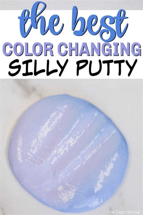 Color Changing Silly Putty Recipe | Silly putty recipe, Silly putty ...