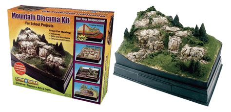 Scene A Ramamountain Diorama Kit Woodland Scenics