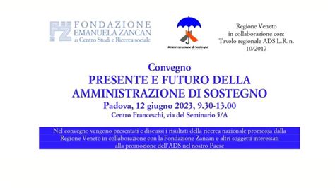 Amministrazione Di Sostegno CSV Di Padova E Rovigo