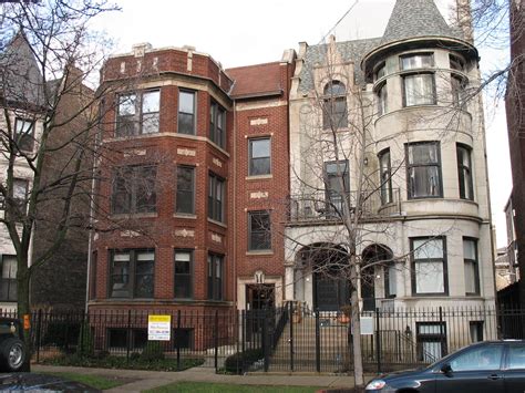 Img1863 Classic Chicago Brownstone Housing In Lincoln Par Flickr