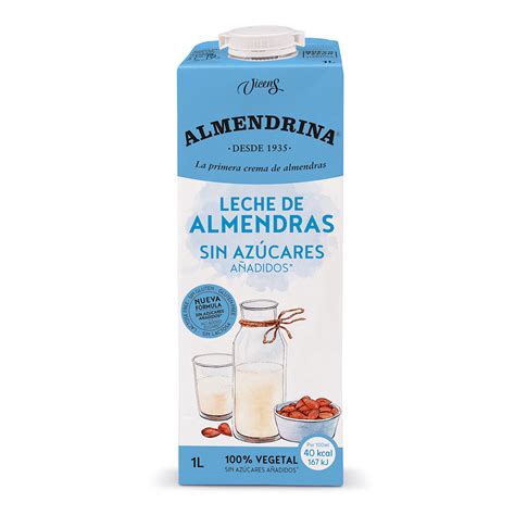 Leche de Almendra sin azúcares añadidos Almendrina