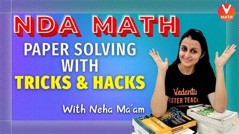 NDA Math Live Paper Solving With Tricks Hacks NDA Previous Year