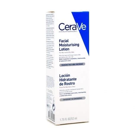 Cerave Locion Hidratante De Rostro Piel Normal Ml Parafarmacia