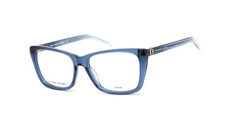 Marc Jacobs Marc 598 Eyeglasses Blue Azure Clear Lens Lyst