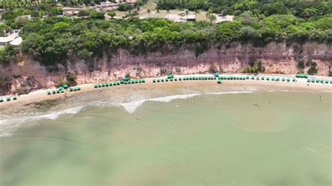 Famous Pipa Beach At Rio Grande Do Norte In Brazil Northeastern Stock