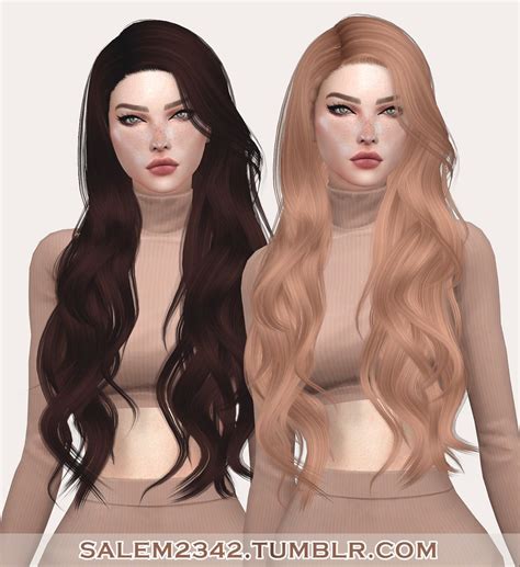 Stealthic Prisma Hair Retexture By Salem2342 Симс 4 Симс Одежда