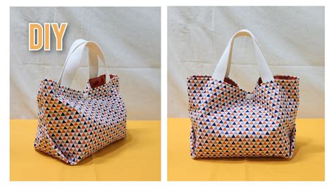 Diy Easy Small Tote Bag Youtube