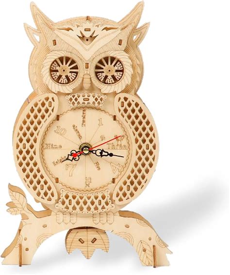 Maquette En Bois A Construire Hibou Kikuo Maquette Bois Kit De Puzzle