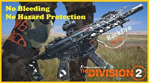 The Division 2 Backfire Build Without Hazard Protection YouTube