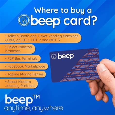 New Beep Card Where To Buy Discounted Fares