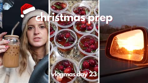 🎁 Vlogmas Day 23 🎄prep With Me For Christmas Candle Making Baking